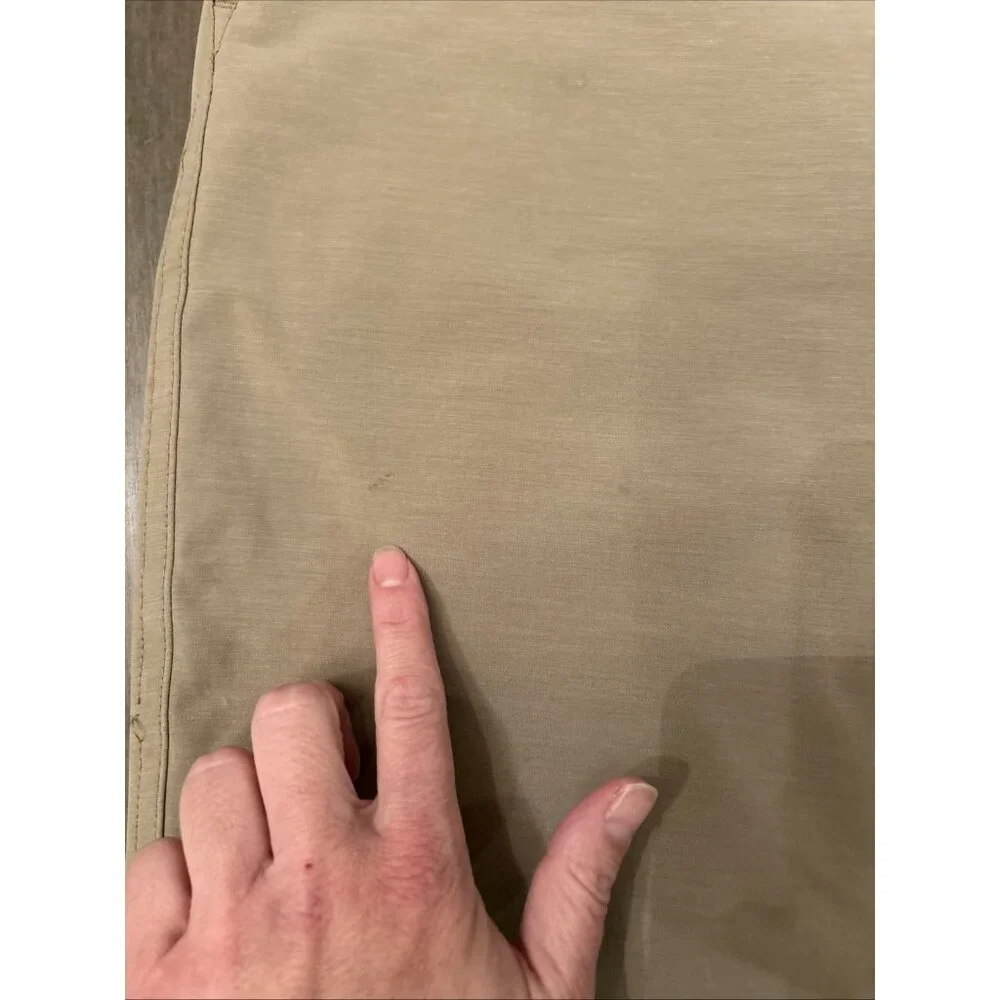 Faherty Shorts Men 40‎ Beige All Day Performance Hybrid Drawstring Lightweight